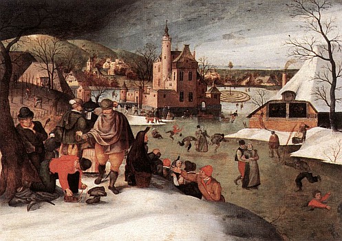Winter, by Abel Grimmer, 1607