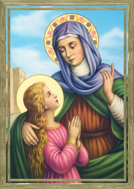 ST. ANNE WITH THE CHILD MARY