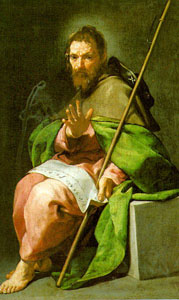 [painting of Saint James]